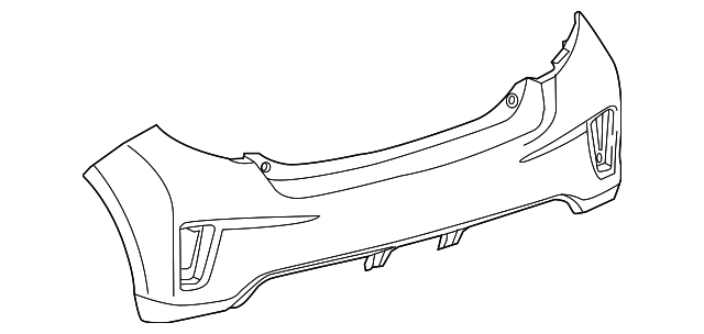 52159-52967 Деталь BUMPER COVER