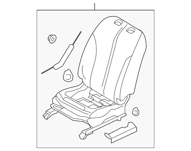 87651-EM07A Деталь SEAT, LEFT
