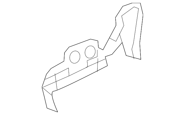 87381-EL06B Деталь INNER FINISH PNL, LEFT