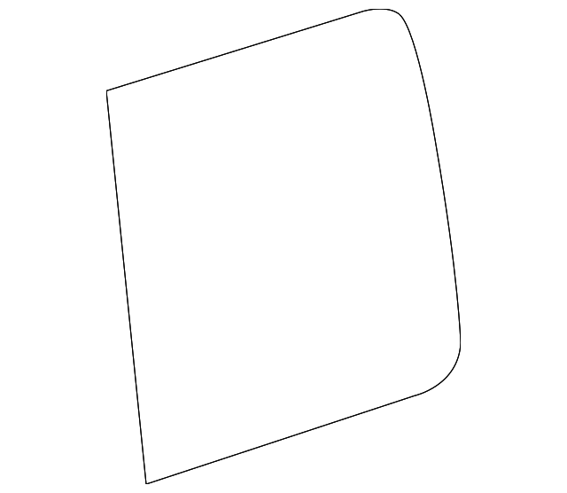 82300-7S200 Деталь DOOR GLASS, RIGHT