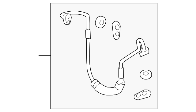 ZZD1-61-461B PRESSURE HOSE