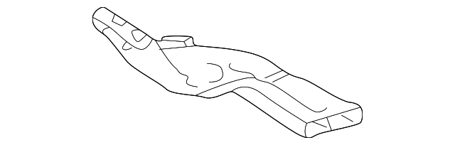 87212-47010 Деталь REAR DUCT, RIGHT