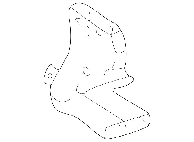 87213-47010 Деталь REAR DUCT, LEFT