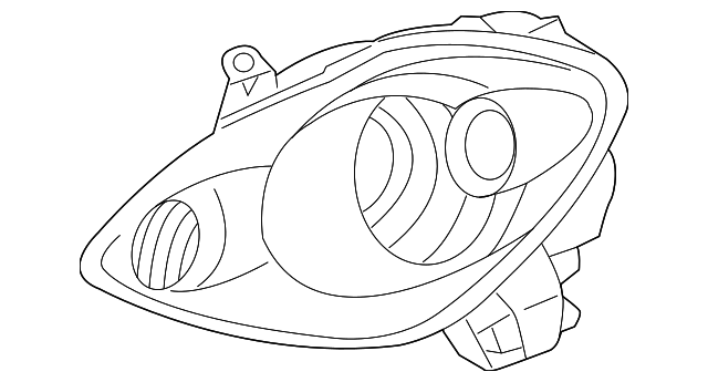 81130-17220 LENS & HOUSING, RIGHT