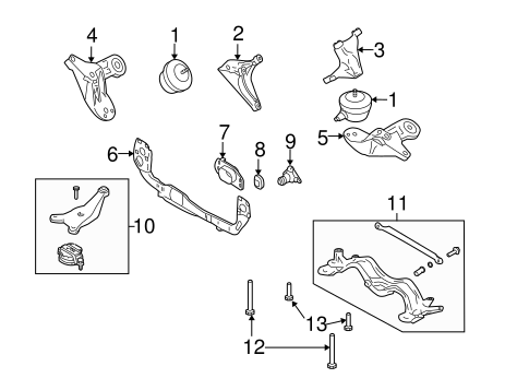 S4 ENGINE & TRANS MOUNTING 2