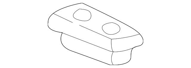 83212-SM4-000ZQ Деталь HANDLE, SUNSHADE *G50L* (LIGHT FERN)