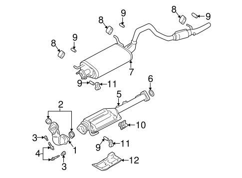 Tracker EXHAUST COMPONENTS 2