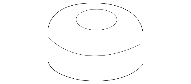 12653617 Деталь ENGINE COVER INSULATOR, LEFT