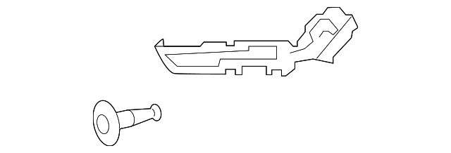 52158-24030 Деталь UPPER SUPPORT, LEFT