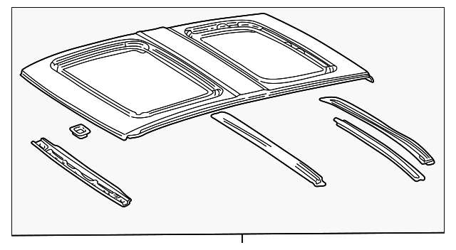 63101-42021 Деталь ROOF ASSY