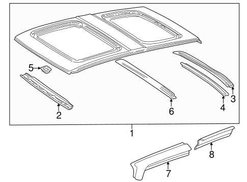 RAV4 ROOF & COMPONENTS 4