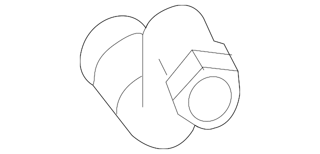 9L8Z-8286-A Деталь LOWER HOSE
