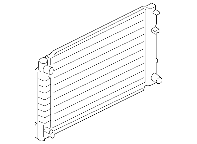 9L8Z-8005-A Деталь RADIATOR