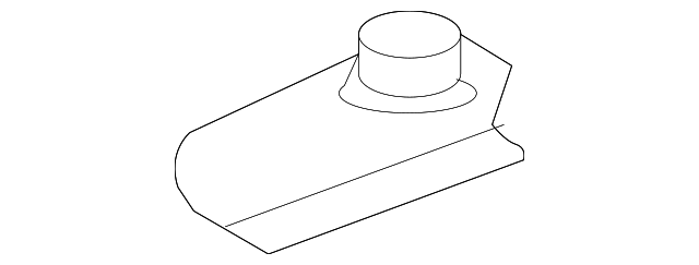 -W520832-S439 Деталь AIR DEFLECTOR RETAINER