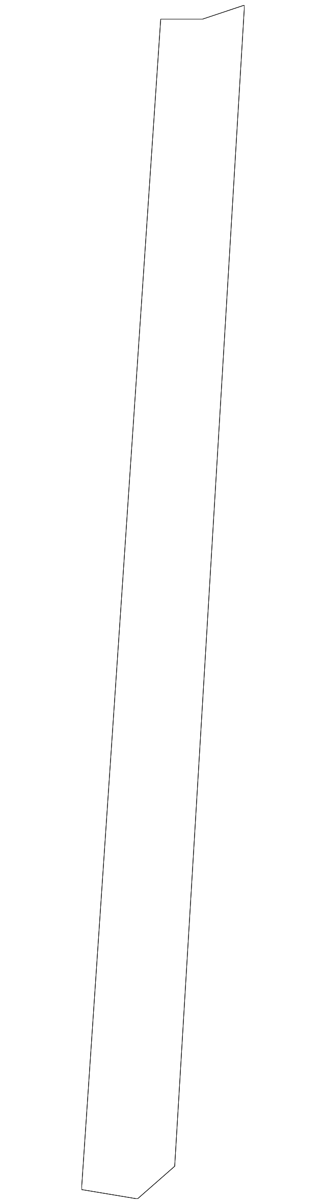 4C2Z-8326-AA SIDE SEAL, LEFT