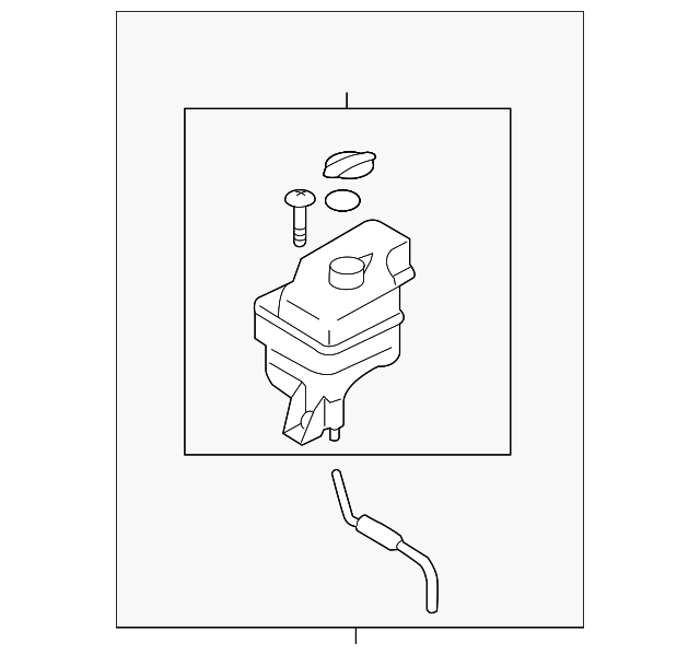 25429-3S100 RESERVOIR ASSY