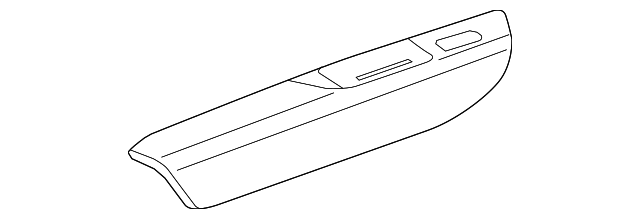 7P6-868-139-D-JH8 Деталь ARMREST, LEFT