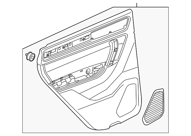 7P6-867-215-AC-Y0Y Деталь DOOR TRIM PANEL, LEFT