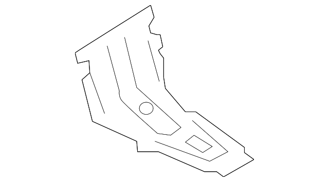SU003-01339 Деталь REINFORCEMENT, LEFT