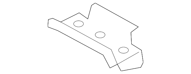 SU003-01350 Деталь FLOOR C'MEMBER BRACKET