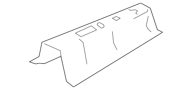 SU003-01316 Деталь FRONT FLOOR PAN