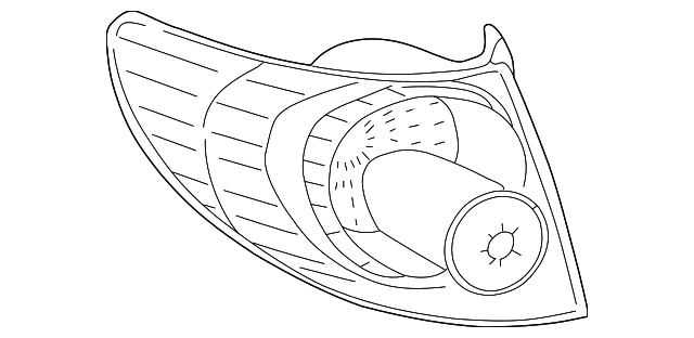 81551-02290 Деталь LENS & HOUSING, RIGHT