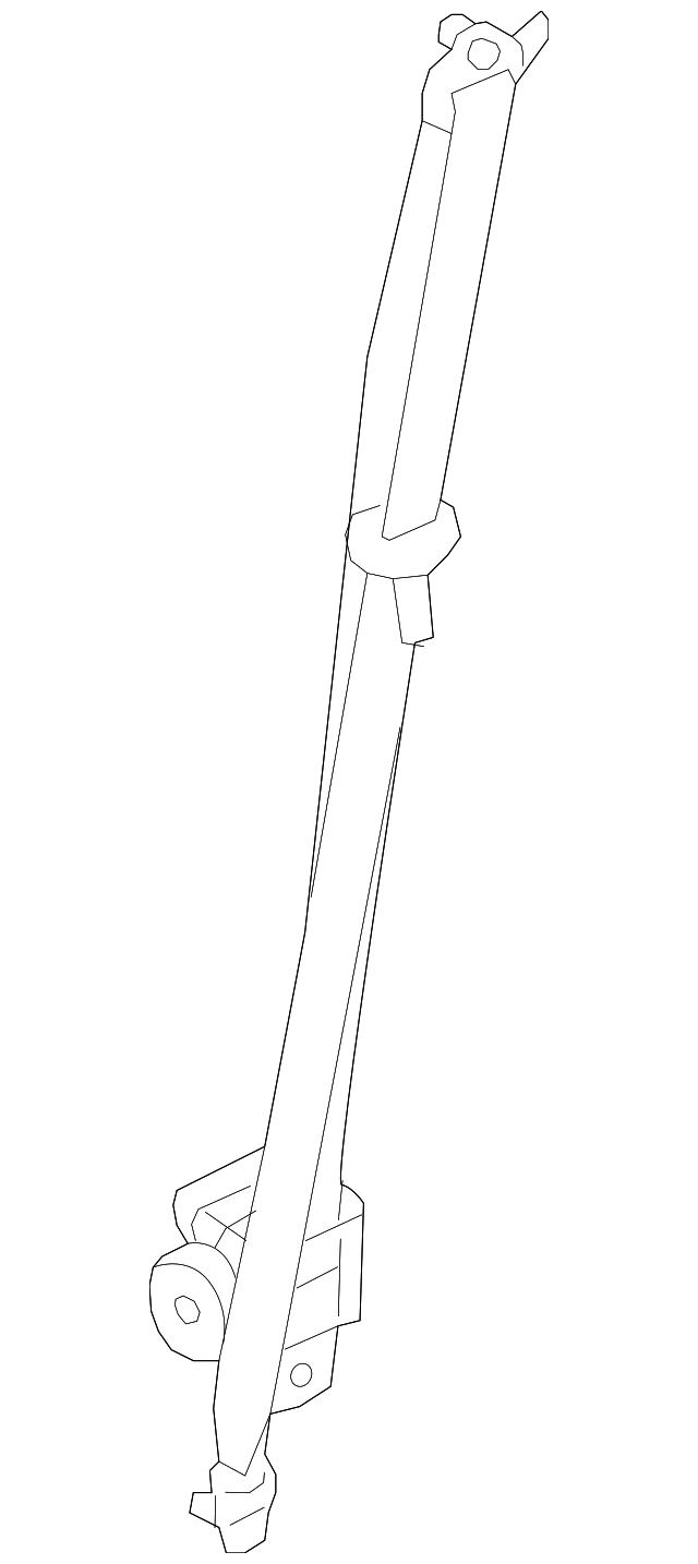 7000D812XA BELT & RETRACTOR, RIGHT