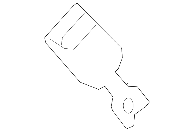 7000D816XA BUCKLE END, RIGHT
