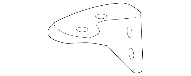 221-620-01-83 Деталь MOUNT BRACKET, LEFT