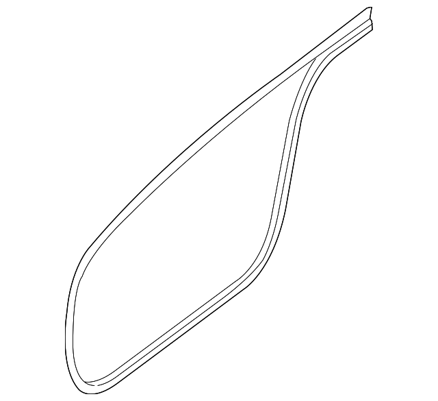 80831-JA01A Деталь DOOR W'STRIP, LEFT
