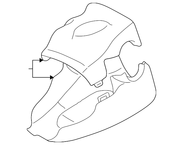 45286-52900-E0 COLUMN COVER