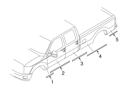 F-250 Super Duty STRIPE TAPE