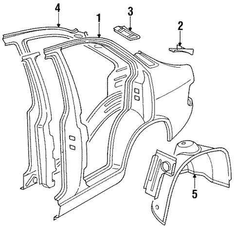I-Mark QUARTER & REAR BODY TRIM 2