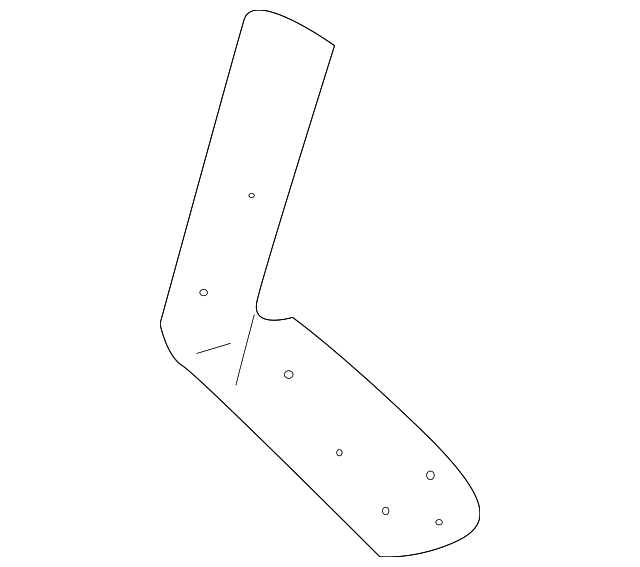MR501791 Деталь SEAT BACK PAD