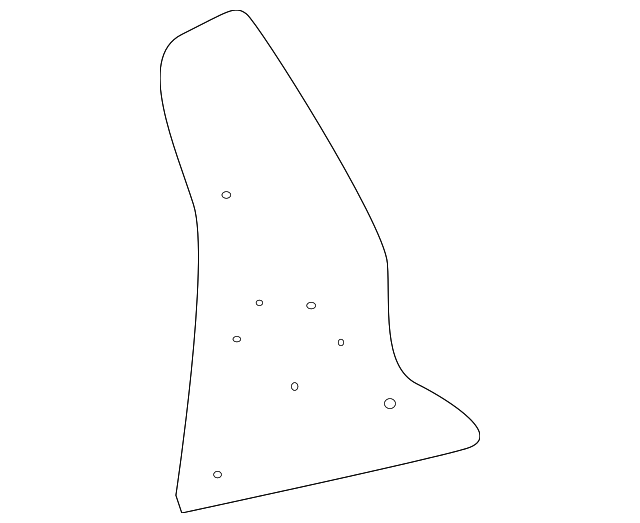 MR501804 Деталь SEAT CUSHION PAD