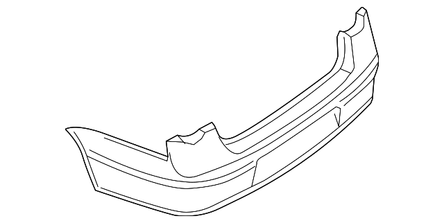 3C5-807-417-AK-GRU Деталь BUMPER COVER