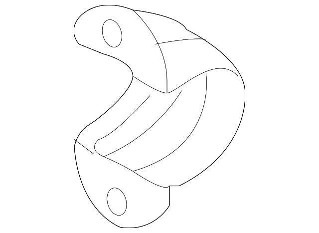55515-2W100 Деталь STABILIZER ASSY BRACKET, LEFT