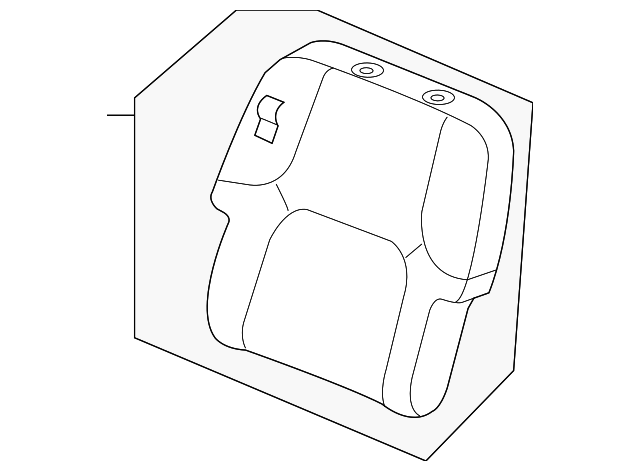 87600-EA282 Деталь SEAT BACK ASSY