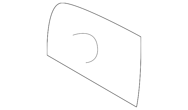 55256038 Деталь BACK GLASS