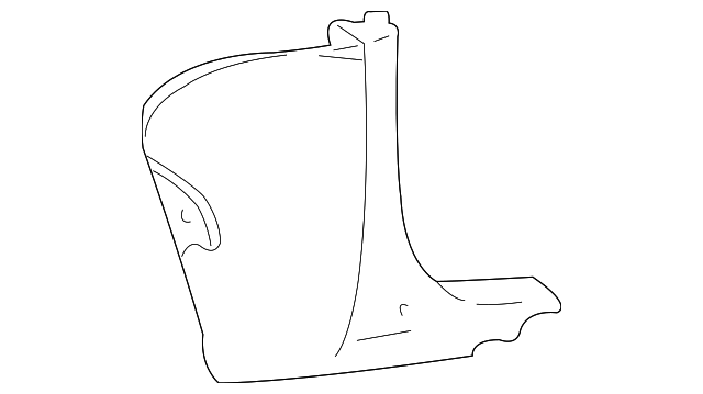85823-39001-LK Деталь COWL TRIM, LEFT