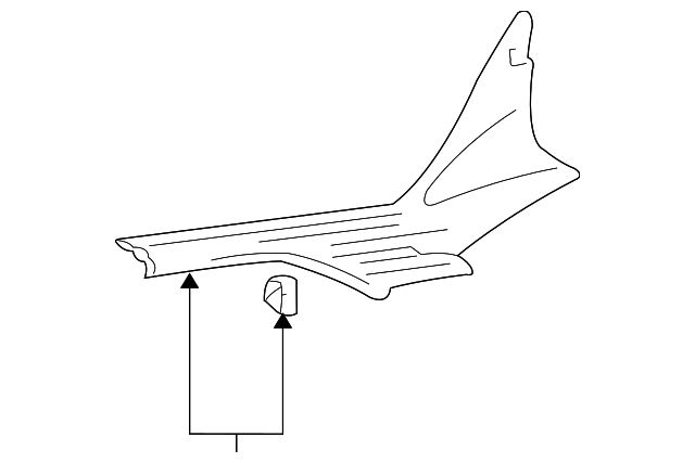 85875-39200-LK Деталь SCUFF PLATE, LEFT