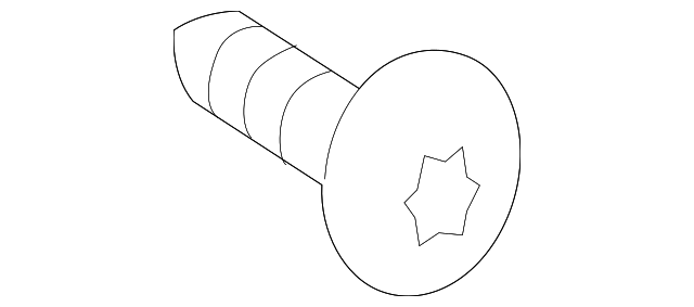 000000-001022 PARTITION PANEL SCREW
