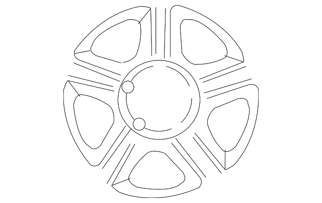 6L8Z-1007-EA Деталь WHEEL, ALLOY