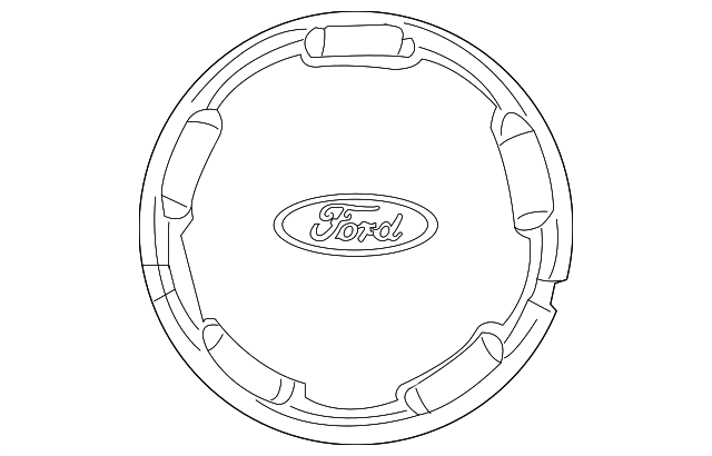 6L8Z-1130-F Деталь WHEEL CAP