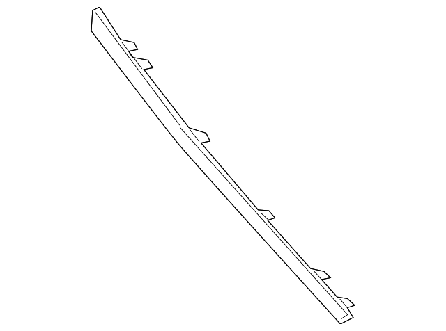 166-888-11-85 Деталь TRIM MOLDING, LEFT