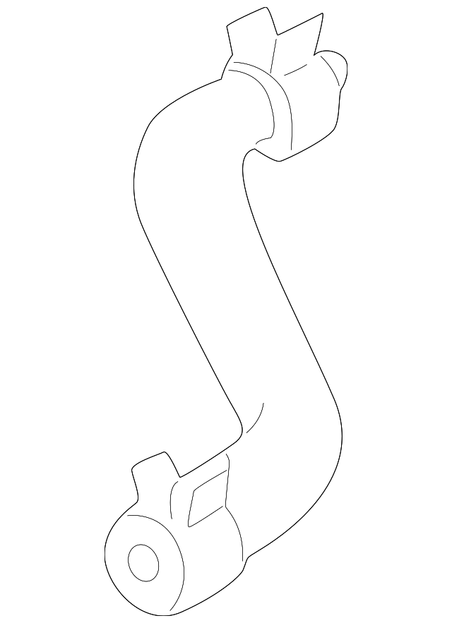 YL8Z-8286-BE Деталь LOWER HOSE