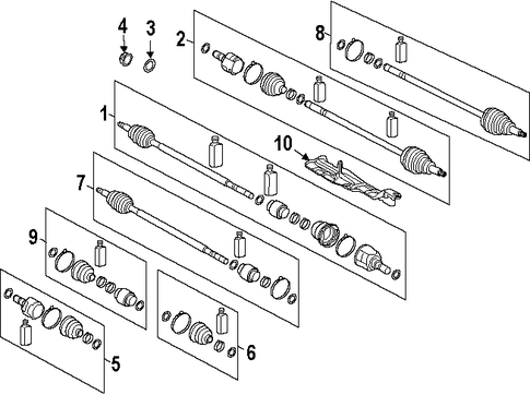 Optima DRIVE AXLES