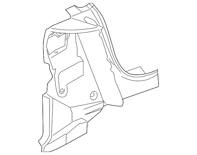 1K5-813-319-A Деталь TAIL LAMP POCKET, LEFT