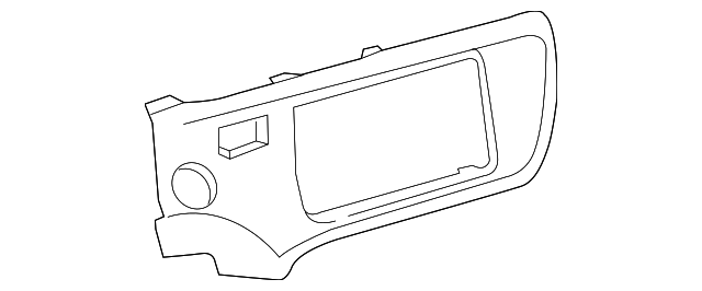 55405-52C60-C0 LOWER PANEL, RIGHT