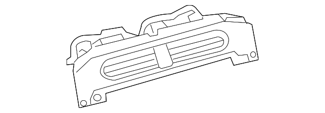 55670-52220-C0 CENTER GRILLE